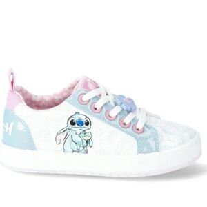 Disney Stitch Sneakers - Pink, Blue, White